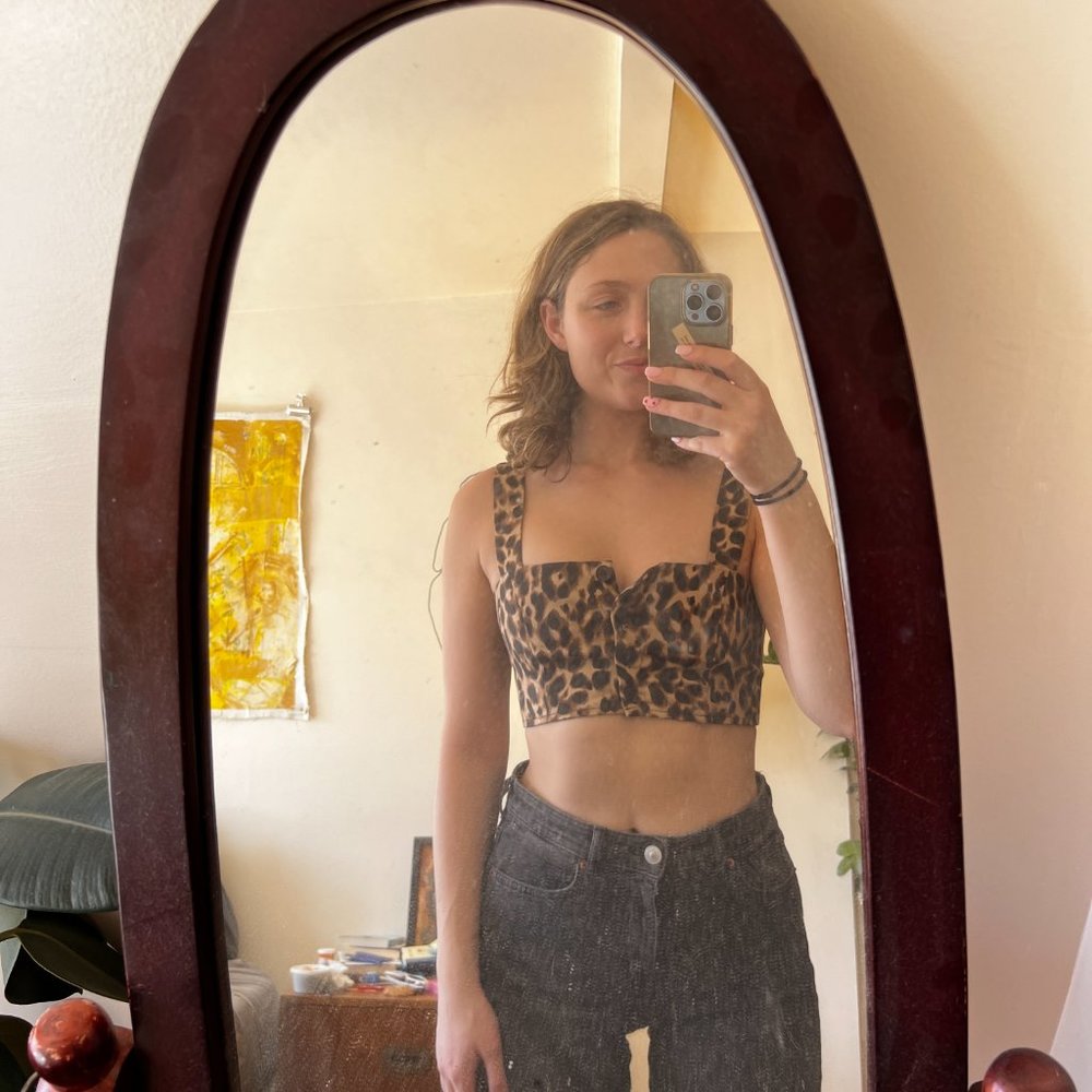Reformation PERFECT leopard print set - Picture 7 of 9
